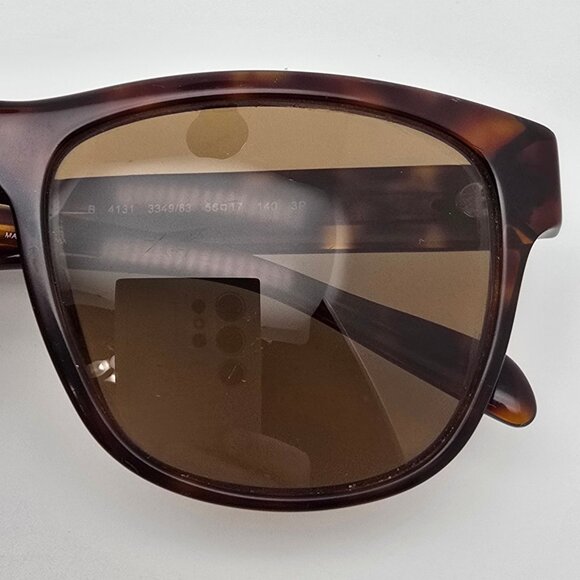*SOLD* Burberry B4131 3349/83 Tortoise Frame Polarized Brown Lens Sunglasses - Picture 13 of 16